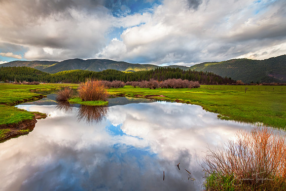 Indian Valley Storm Reflection, Northern Sierra Nevada