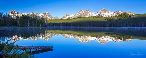 Sawtooth Mountain Panorama