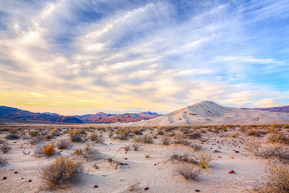 Serenity Over Eureka Dunes