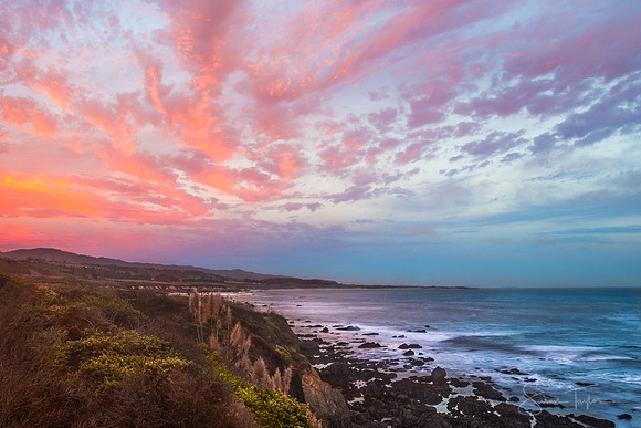 California Beach Sunset