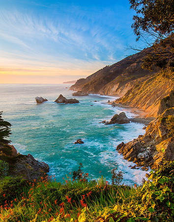 Big Sur Sunset and Beyond