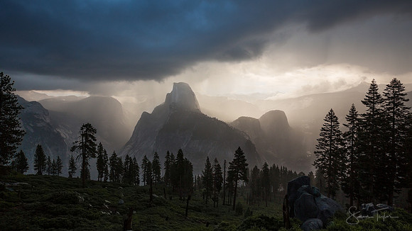 Yosemite's First Light Thunderstorm