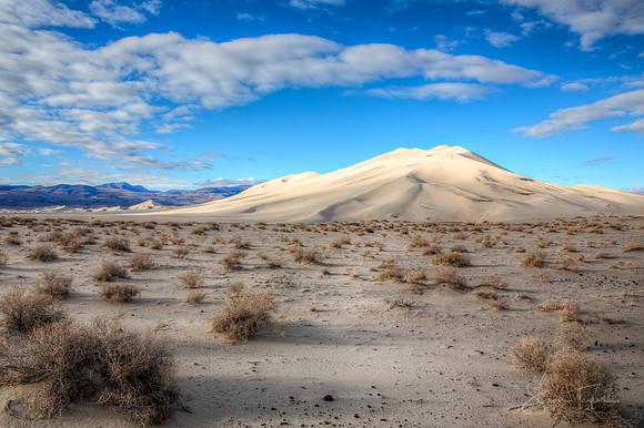 Eureka Dunes  Evening Light