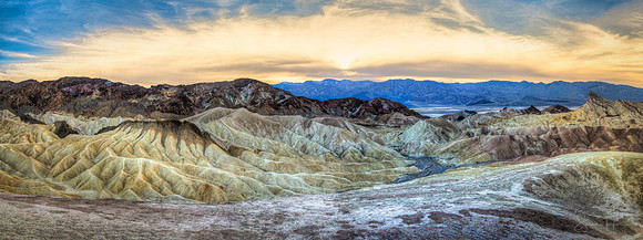 Mystical Death  Valley Sunset