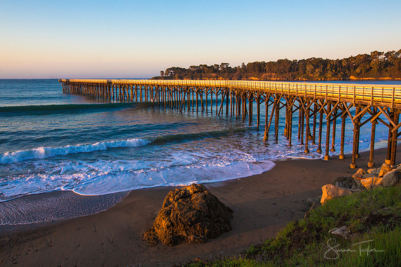 Hearst Castle Sate Beach Sunrise