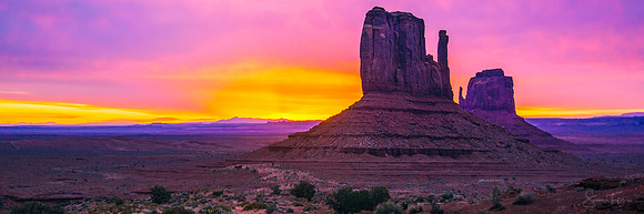 Monument Valley  Spring Sunrise