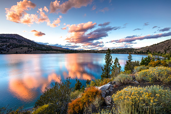 June Lake Autumn Sunset