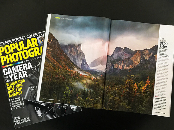 Popular Photography Magazine, January 2016 Edition.