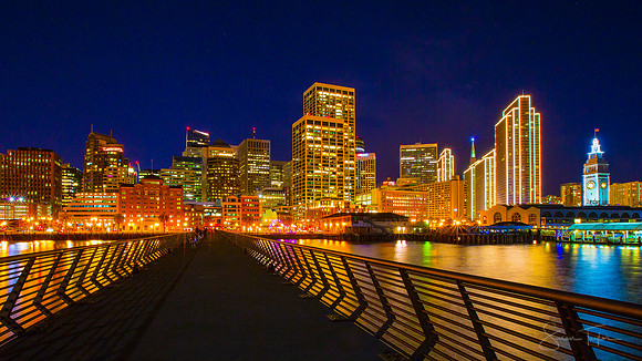 San Francisco Holiday Lights, Christmas Eve 2015
