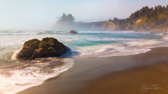 Misty Evening At Trinidad State Beach