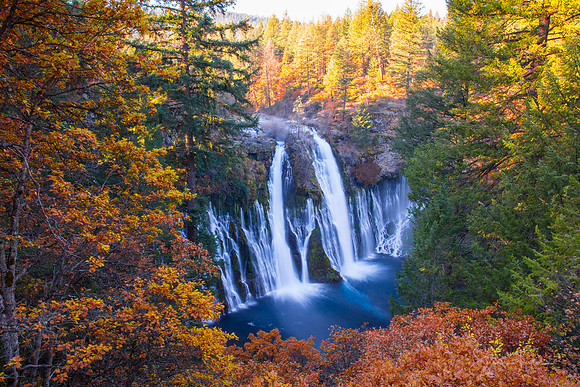Burney Falls Autumn Glow