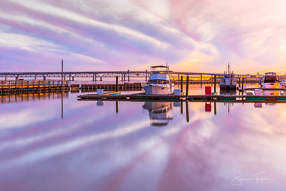 Martinez Marina Winter Sunrise