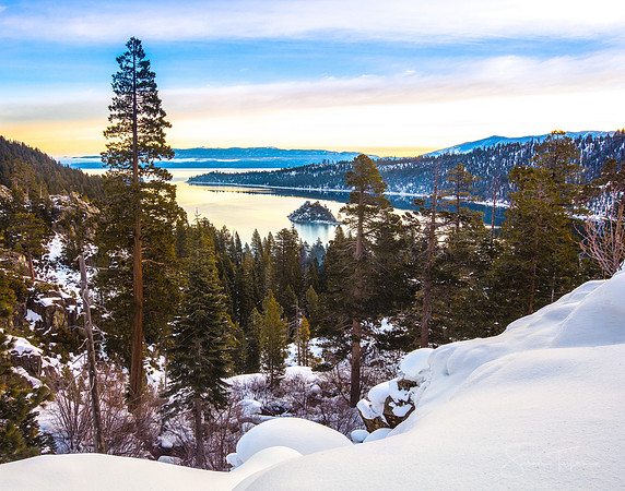 Lake Tahoe in Winter