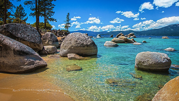 Sunny Lake Tahoe Day