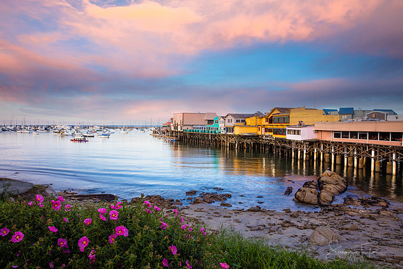 Fisherman's Wharf At Monterey Bay