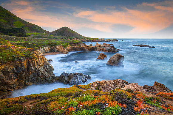 Garrapata Beach Sunrise, Big Sur