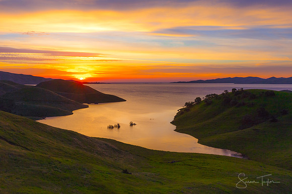 San Luis Reservoir Sunrise