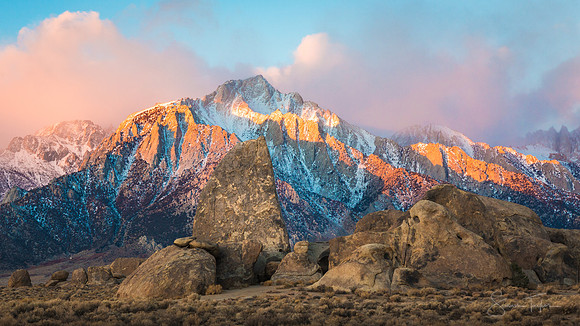 Sierra Sunrise Alabama Hills