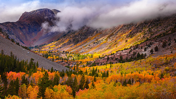 Autumn in the Eastern Sierra, Lundy Canyon