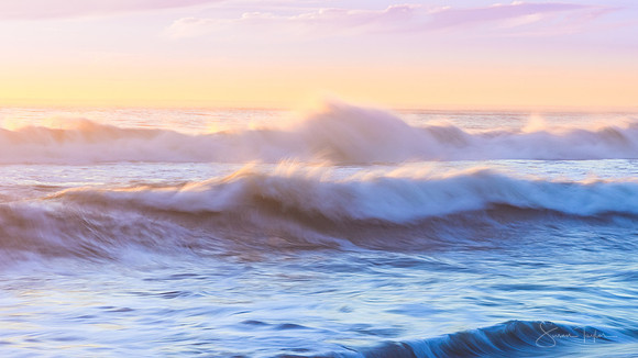 Morning Waves, Half Moon Bay Beach