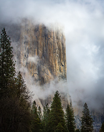 El Capitan Winter Mist