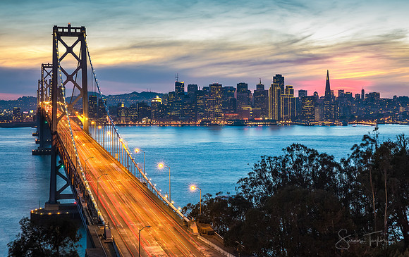 Bay Bridge Sunset
