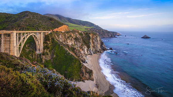 Bixby Creek Bridge View, Big Sur