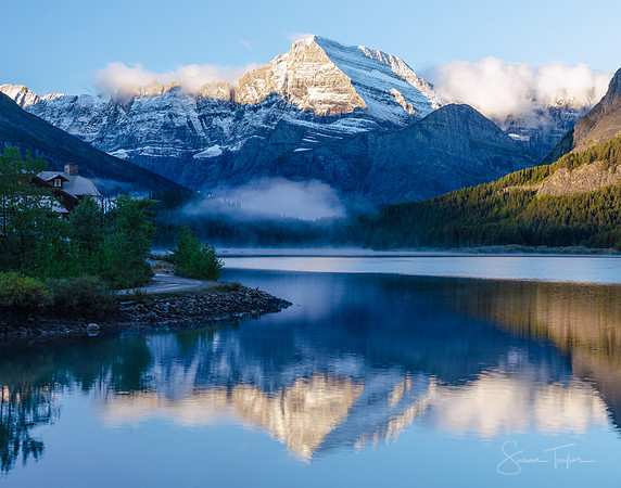 Glacier National Park Morning Reflections