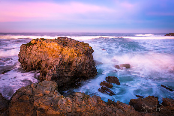 Pacific Coast Morning Glow