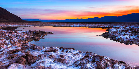 Badwater Basin Reflection, Death Valley