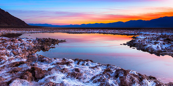 Badwater Basin Reflection, Death Valley