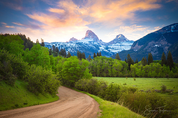 Idaho Grand Teton Sunrise