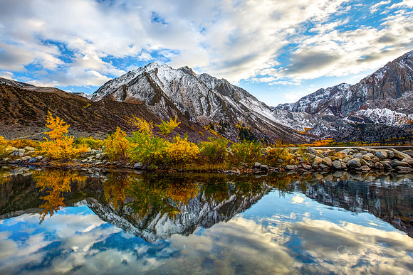 Convict Lake Fall Reflection