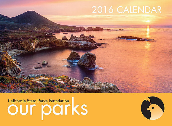 2016 California State Park Calendar Cover Photo -  Garrapata State Park