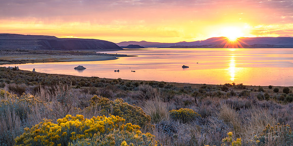 Heavenly Sunrise, Mono Lake