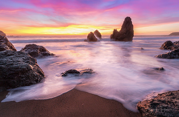 California Rodeo Beach Sunset
