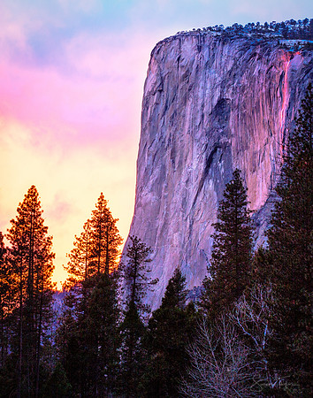 Alpenglow On El Capitan