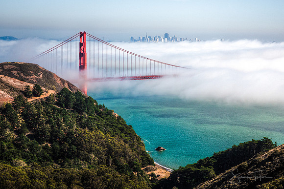 Foggy Golden Gate