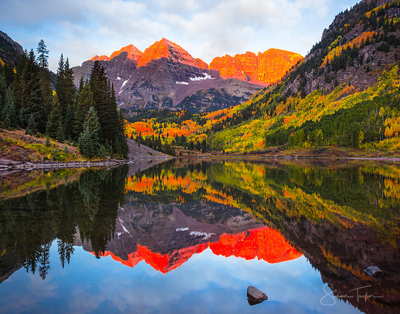 Maroon Bells Autumn Sunrise
